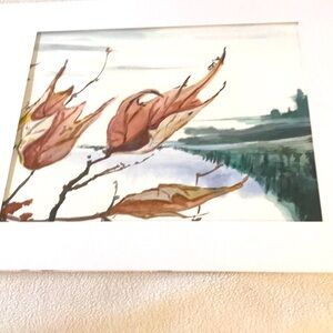 NEW WATERCOLOR ORIGINAL ART LANDSCAPE